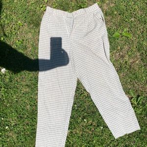Vintage Briggs Plaid Trousers